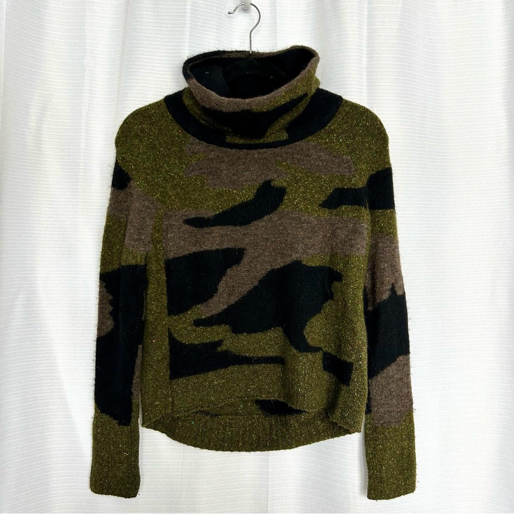 Veronica Beard - Camouflage Women's Sweater - Picture 5 of 9